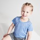 Blau Nike Miler T-Shirt/Shorts Set Babys