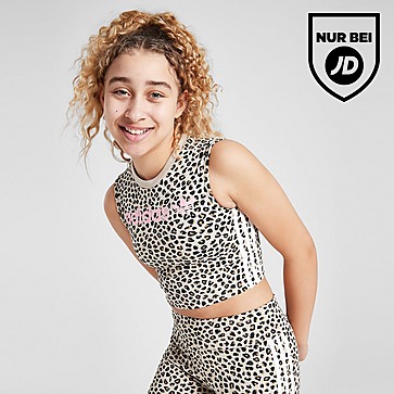 adidas Originals Girls' All-Over-Print Leopard Tanktop Kinder