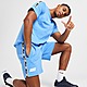 Blau Nike Repeat Tape Shorts