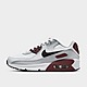 Weiss/Rot/Schwarz Nike Air Max 90 Leather Kinder