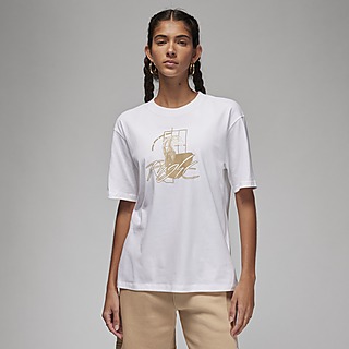 Nike Jordan T-Shirt mit Grafik für Damen