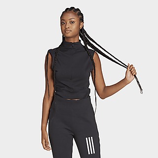 adidas Mission Victory Sleeveless Crop-Top