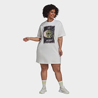 adidas Originals T-Shirt-Kleid – Große Größen