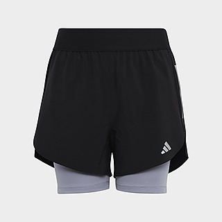 adidas Two-in-One AEROREADY Woven Running Shorts