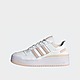 Weiss/Weiss adidas Originals Forum Bold Stripes Shoes