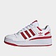 Weiss/Grau adidas Originals Forum Bold Stripes Shoes