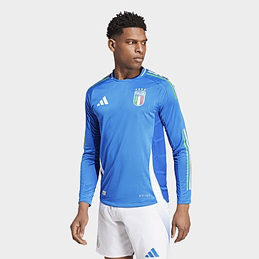 adidas Italien 24 Long Sleeve Heimtrikot Authentic