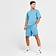 Blau adidas Trefoil Essentials+ Dye Woven Shorts