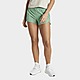 Grün adidas Pacer Training 3-Streifen Woven High-Rise Shorts