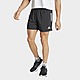 Schwarz adidas Own The Run Shorts