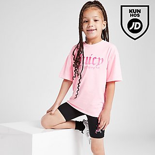 JUICY COUTURE Girla' Ombre T-Shirt/Cycle Shorts Set Children