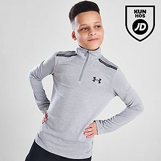 Under Armour Tech Wordmark 1/4 Zip Track Top Junior