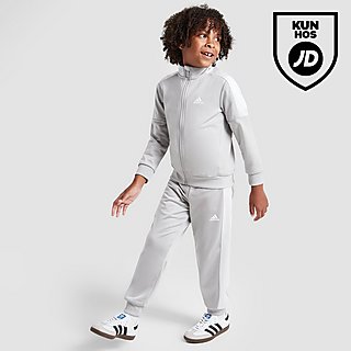 adidas Badge of Sport Poly Full Zip Tracksuit Children