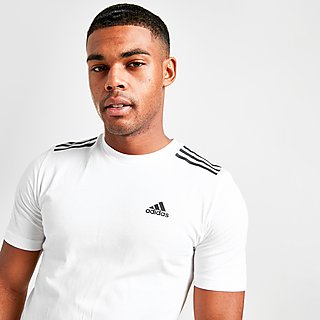 adidas Badge of Sport 3-Stripes T-Shirt Herre