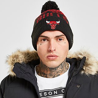 New Era NBA Chicago Bulls Pom Beanie Hat