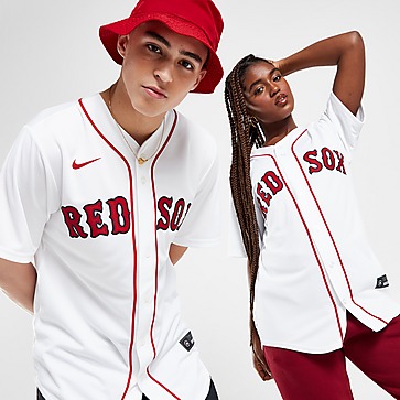 Nike MLB Boston Red Sox Home Jersey Herre