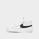 Hvid/Sort Nike Blazer Mid '77 Småbørn