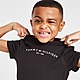Sort Tommy Hilfiger Essential Logo T-Shirt Børn