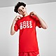 Rød BOSS Multi Print T-Shirt Junior