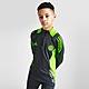 Grå adidas Celtic FC Training 1/4 Zip Top Junior Forudbestilling