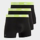 Sort Lacoste 3 Pack Boxers