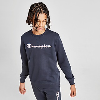 Champion Logo Crew Sweatshirt Junior
