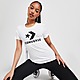 Hvid/Sort Converse Star Chevron Kortærmet T-Shirt Dame