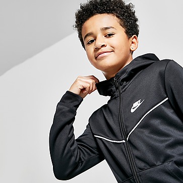 Nike Tape Poly Full Zip Hættetrøje Junior