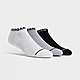 Hvid Jordan 3 par Dri-FIT no-show sokker