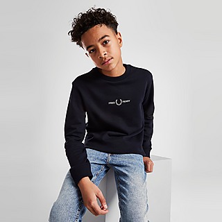Fred Perry Embroidered Sweatshirt Junior