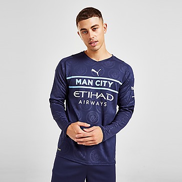 PUMA Manchester City FC 2021/22 Long Sleeve Third Shirt