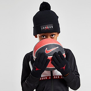 Jordan Pom Beanie Hat/Gloves Set