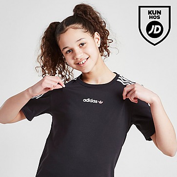 adidas Originals Girls' 3-Stripes Trefoil T-Shirt Junior