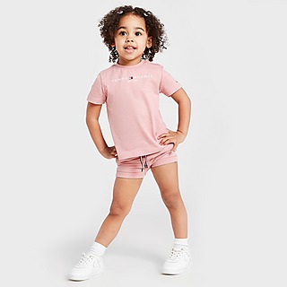 Tommy Hilfiger Girls' Essential T-Shirt/Shorts Set Infant