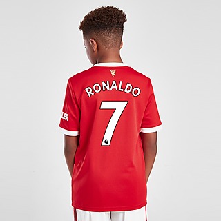 adidas Man United FC 21/22 Ronaldo #7 Home Shirt Jnr