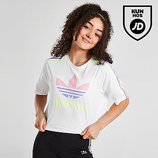 adidas Originals Girls' Tri Stripe T-Shirt Junior