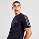 Sort Fred Perry Taped Retro Ringer T-Shirt Herre