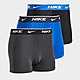Grå/Blå Nike 3 Pakke Boxershorts Nike Junior