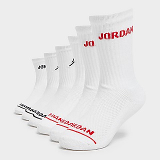 Jordan 6-Pakke Crew Sokker Junior