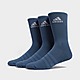 Blå adidas 3-pak sokker