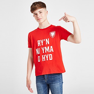 Official Team Wales Anthem T-Shirt Junior