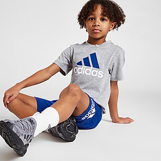 adidas Badge Of Sport Logo T-Shirt/Shorts Set Children
