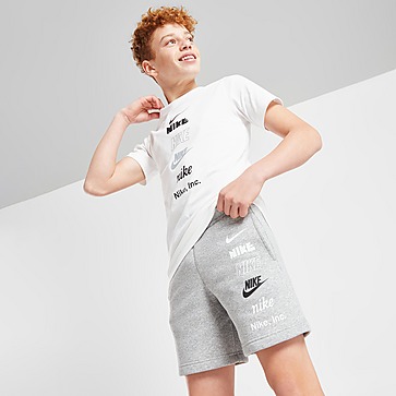 Nike Multi Logo Fleece Shorts Junior
