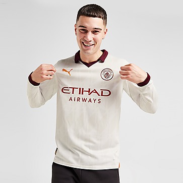 Puma Manchester City FC 2023/24 Long Sleeve Away Shirt