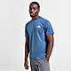 Blå The North Face Faded Box T-Shirt