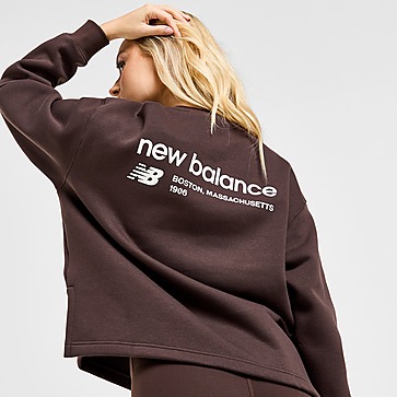 New Balance Linear Crew Sweatshirt Herre