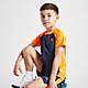 Blå MONTIREX Peak T-Shirt/Shorts Set Children