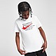 Hvid Nike Swoosh 4 Life T-Shirt Junior