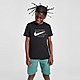 Sort Nike Swoosh 4 Life T-Shirt Junior
