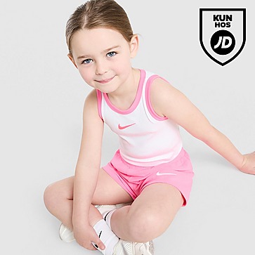 Nike Girls' Ribbed Vest/Running Shorts Set Children